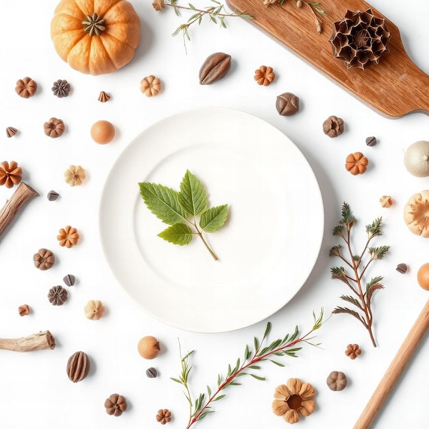 Talud of cooked meal on table